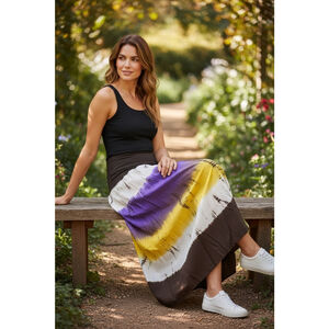 Tracy Evans Limited Tie-Dye Maxi Skirt Midi Dress Multiple Sizes NWT